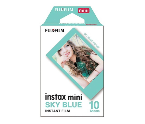 Fujifilm Instax Mini Sky Blue Frame 10 szt. - 1337238 - zdjęcie